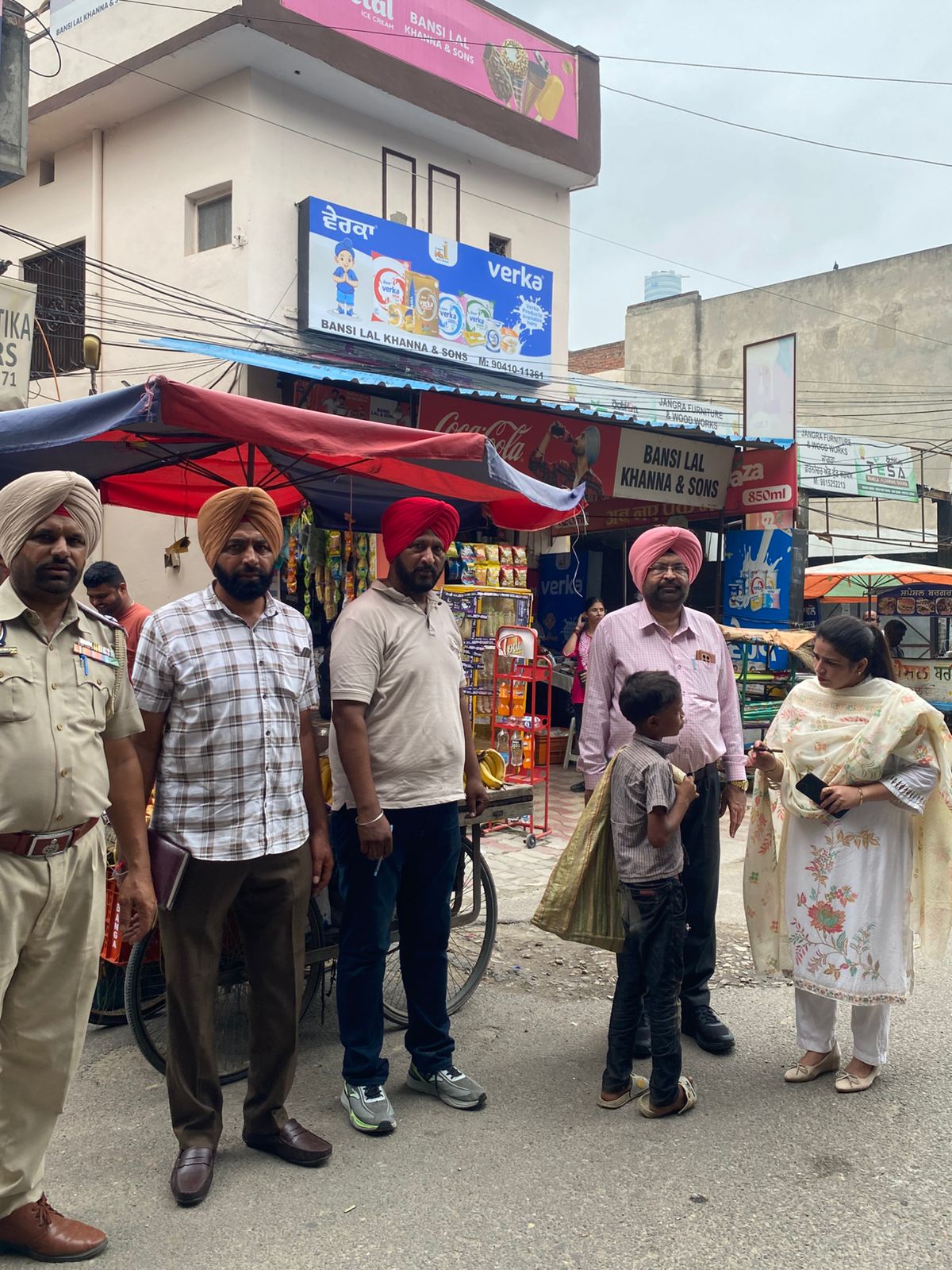 Checking against child begging and child labor under Pan India Child Labor and Project Jeevan Jyot 2.0.